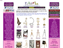 Tablet Screenshot of easelmoments.com